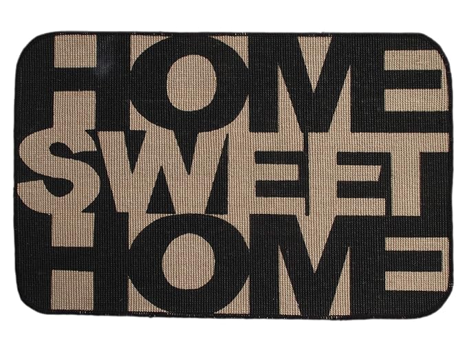 Buy Saral Home Printed Anti Slip Jute Doormat 50x80 cm Online at Low
