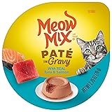 Meow Mix Paté in Gravy Wet Cat Food with Real Tuna