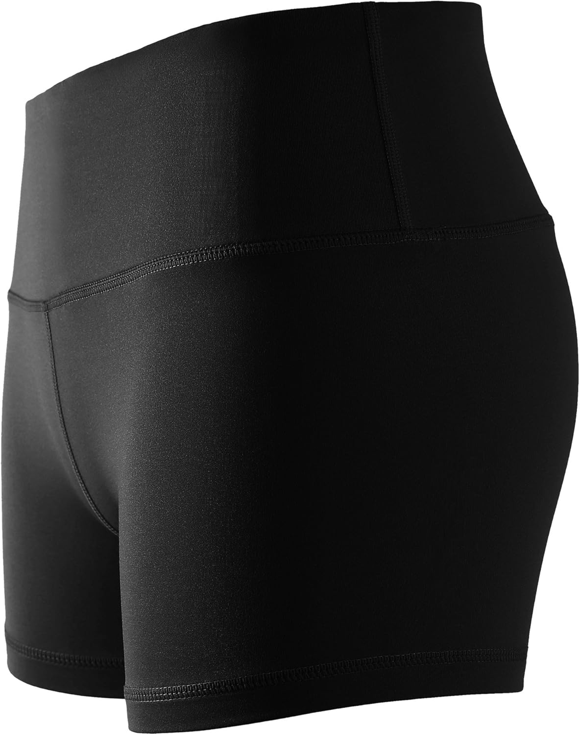 Cadmus Women's High Waist Stretch Athletic Workout Shorts with Pocket: Clothing