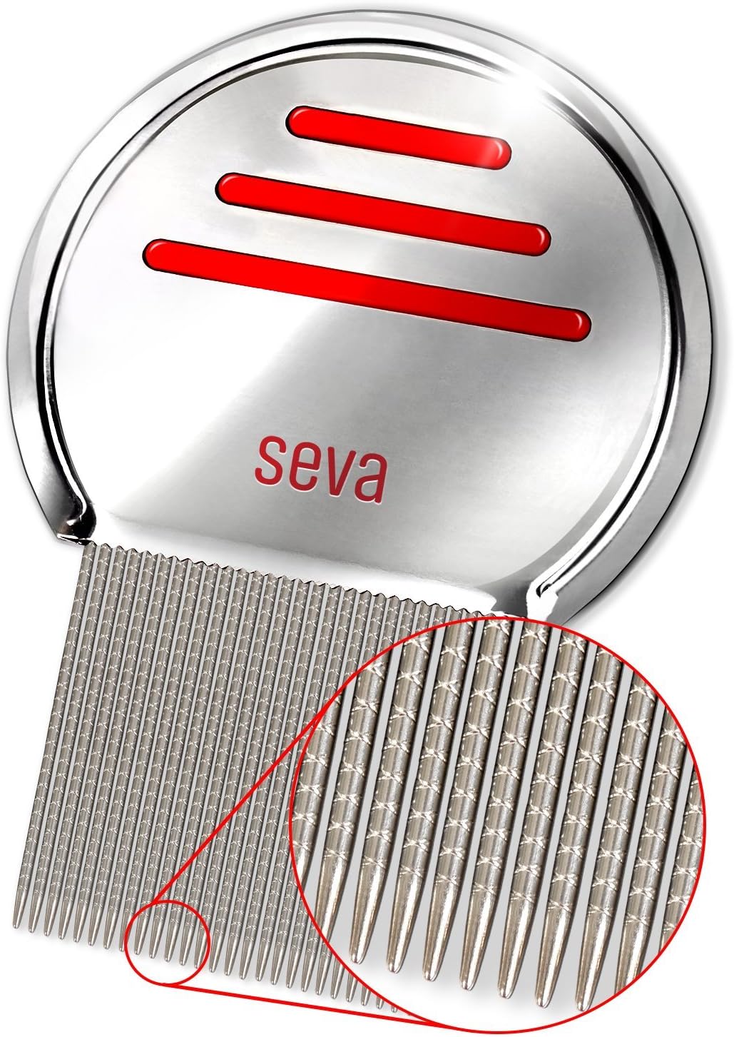 Professional Lice Comb - Nit Comb - Best Value - Stainless Steel - Reusable - Lice Treatment