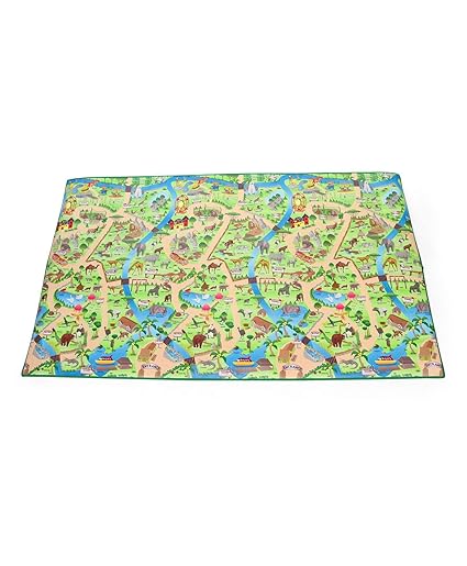 Unimats Floor Mats - Zoo Map (Multicolor)