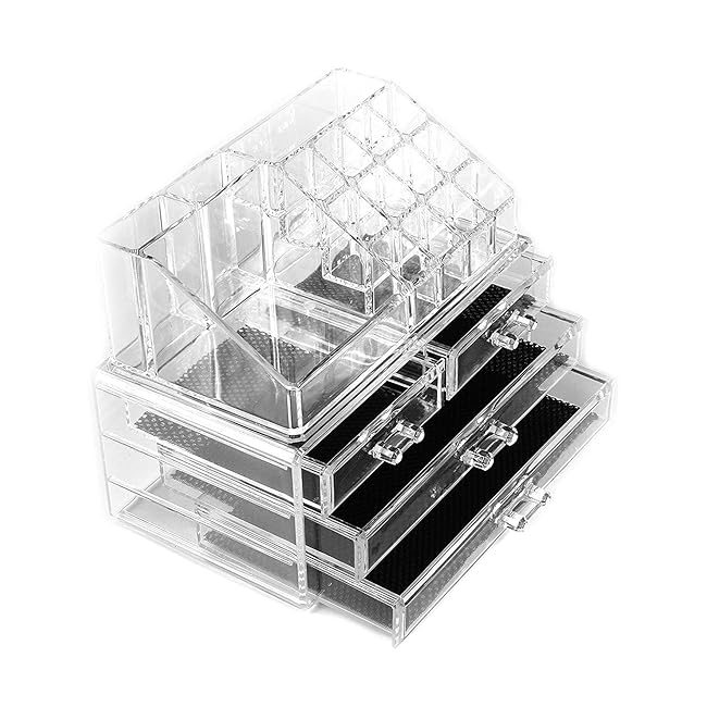 Macallen Cosmetic Make Up Clear Acrylic Organi...