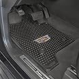 Lloyd Mats Custom-Fit All-Weather Rubber Floor Mats for Cadillac Escalade ESV 2015-2020 2PC Fronts Black