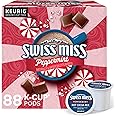 Swiss Miss Peppermint Hot Cocoa, Single-Serve Keurig K-Cup Pods, Hot Chocolate, 88 Count (4 Packs of 22)