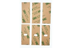 BlindDIY™ Clear Mini Blind Slat Repair Kit-Clear Blind Repair Tabs with String Holes- Clear Blind Fixers-Horizontal Blinds Replacement Slats