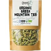 Apsogo Organic Greek Mountain Tea - Sideritis, Loose Leaf, 3.52oz | Single-origin ironwort from the Peloponnese. Whole-leaf, caffeine-free herbal infusion - naturally sweet, hot or iced
