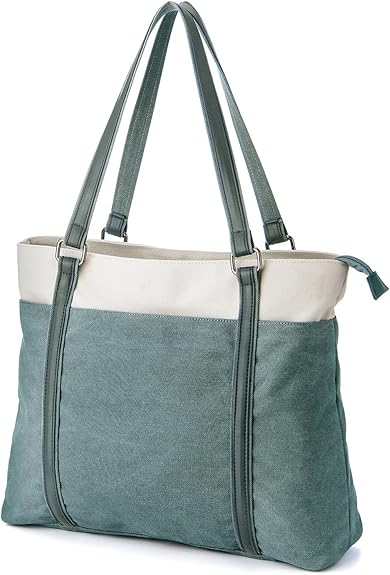 Amazon Co Jp Grm レディース 15 6インチノートパソコンが入るトートバッグ ビジネス 学校 カジュアル 仕事に ショルダーバッグ シューズ バッグ