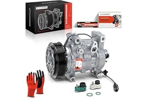 A-Premium Air Conditioner AC Compressor with Clutch Compatible with Honda Fit 2015 2016 2017 2018