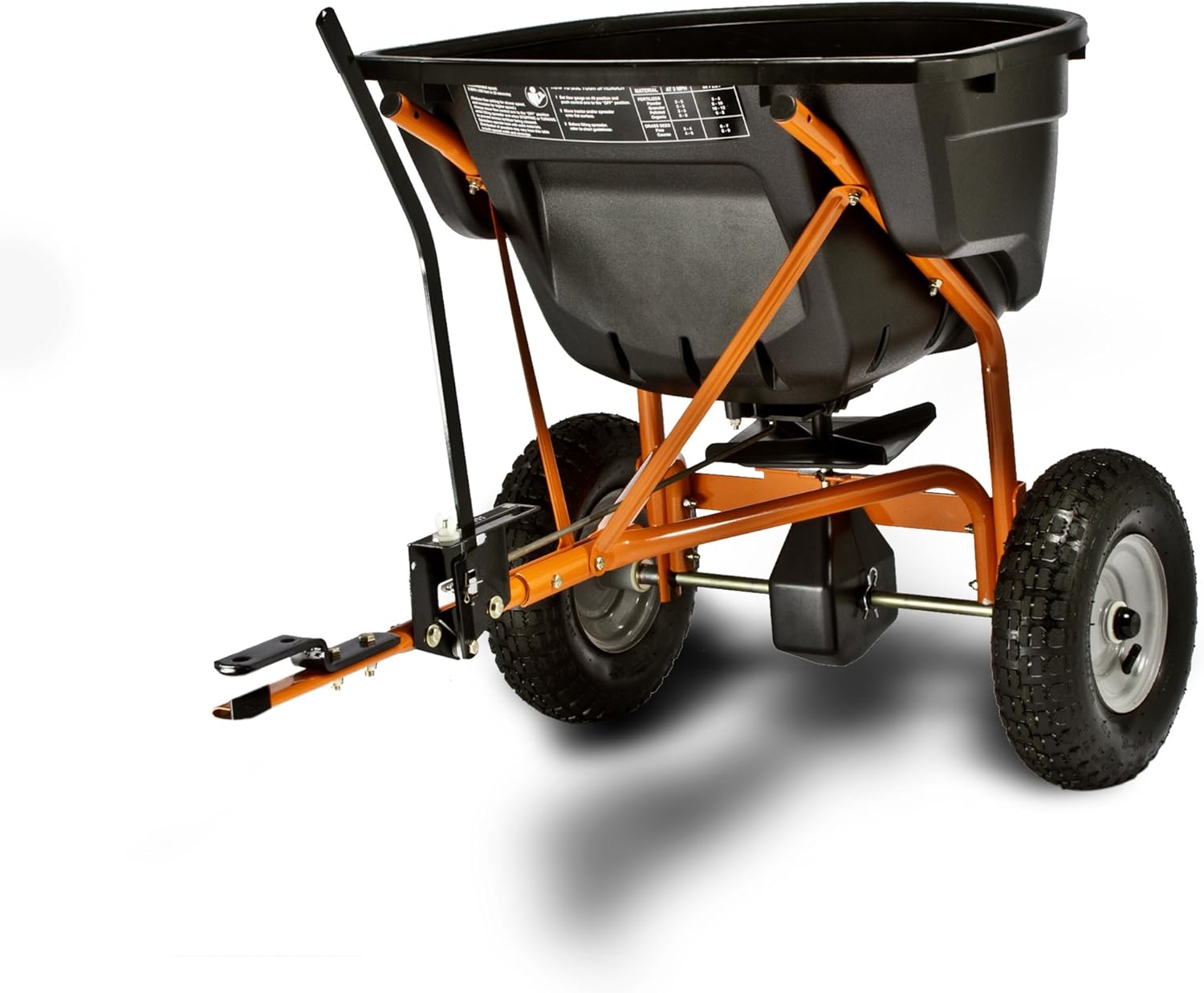 Husqvarna 966674301 130Pound Capacity Tow Behind Spreader