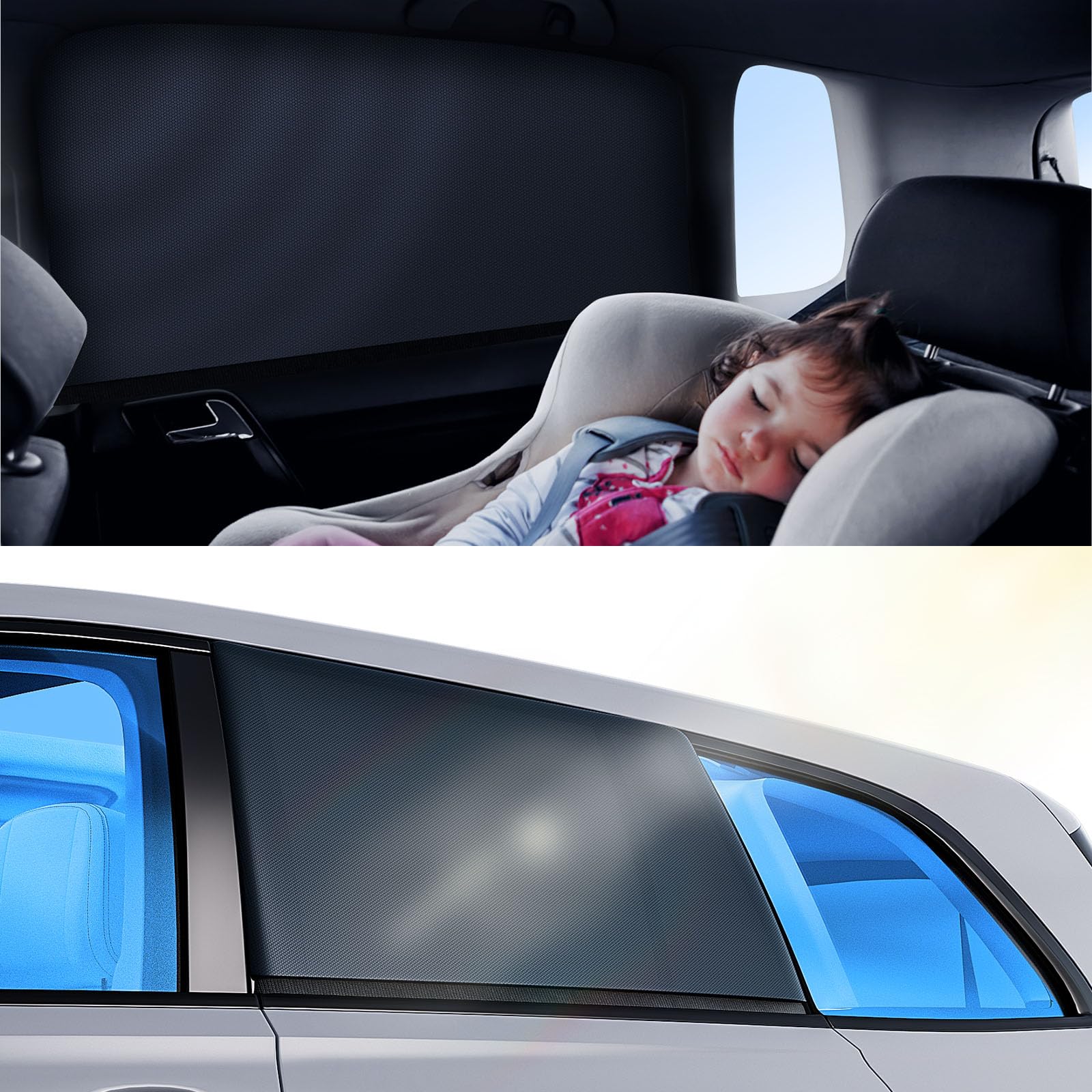 Photo 1 of DooGooCoo Car Window Shades for Baby in Car