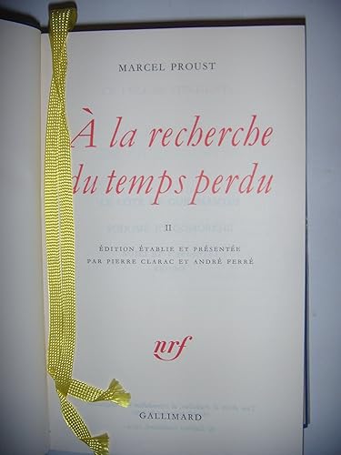 Download A la recherche du temps perdu, tome 2 PDF