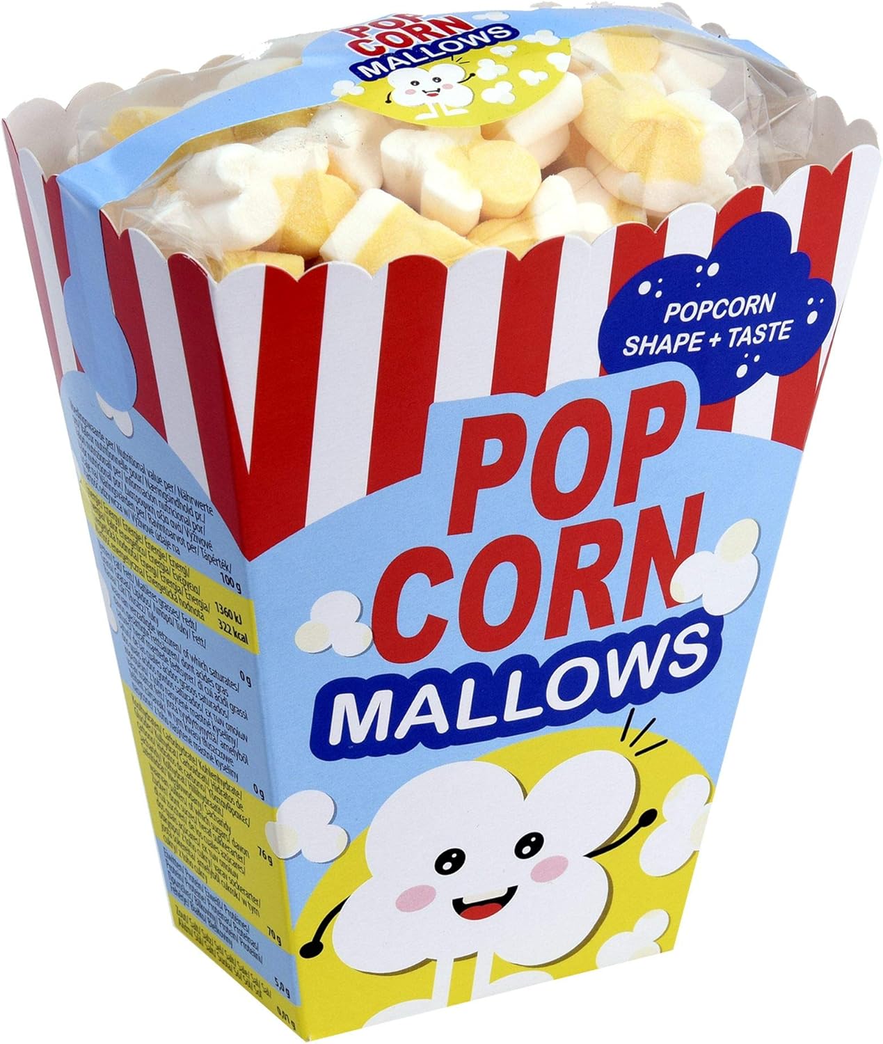 Becky´s Popcorn Marshmallows/Schaumzucker - Palomitas, 1 x 80 g: Amazon.es: Hogar
