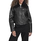 Levi's Women's Faux Leather Aviator Jacket