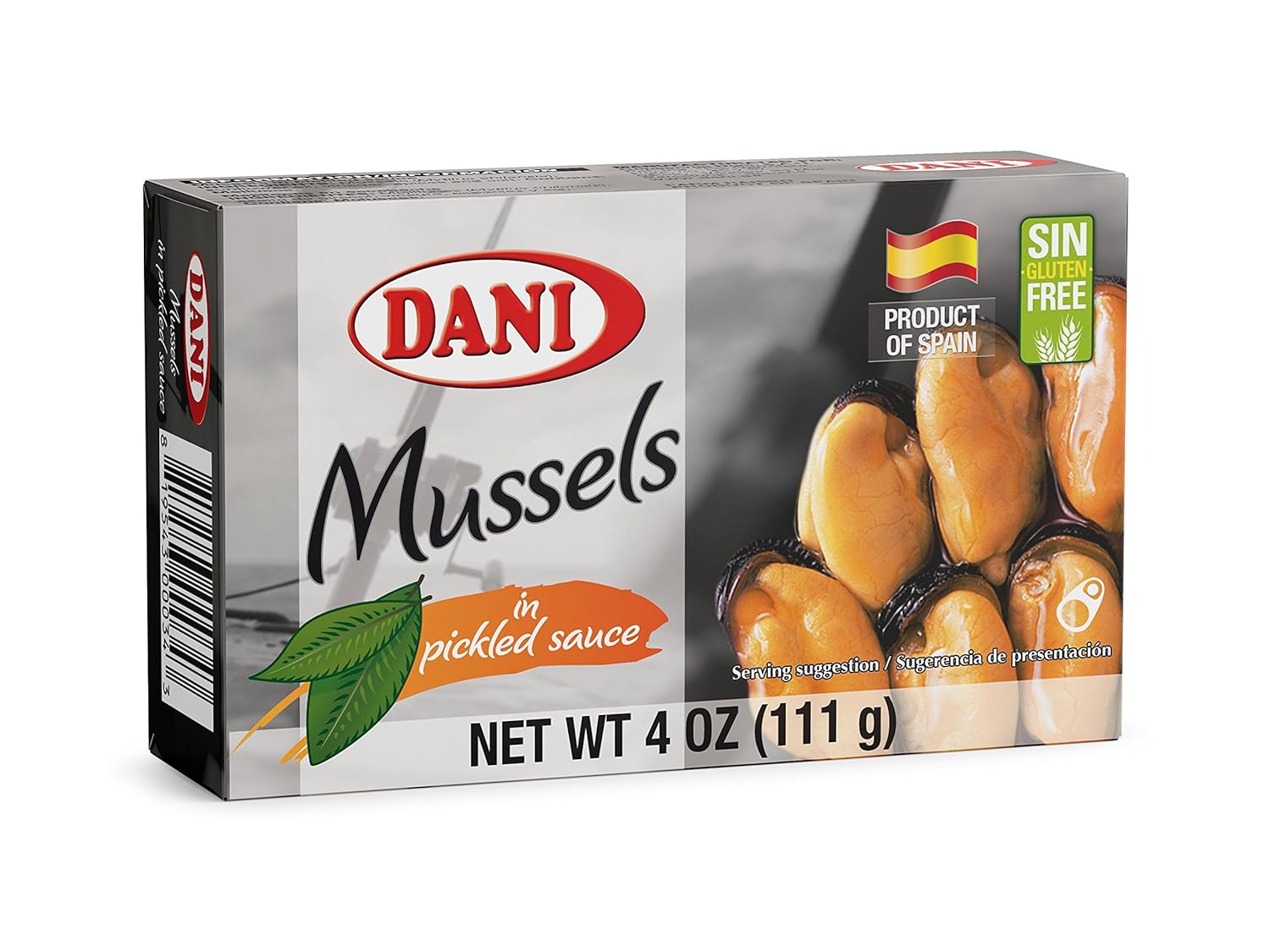 Dani Mussels ( Pack of 25 units ) in Pickled Sauce ( Escabeche) Canned