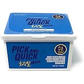 Dewytree Pick and Quick Refreshing Aqua Mask, 30 Sheets, 13.40 oz (380 g)