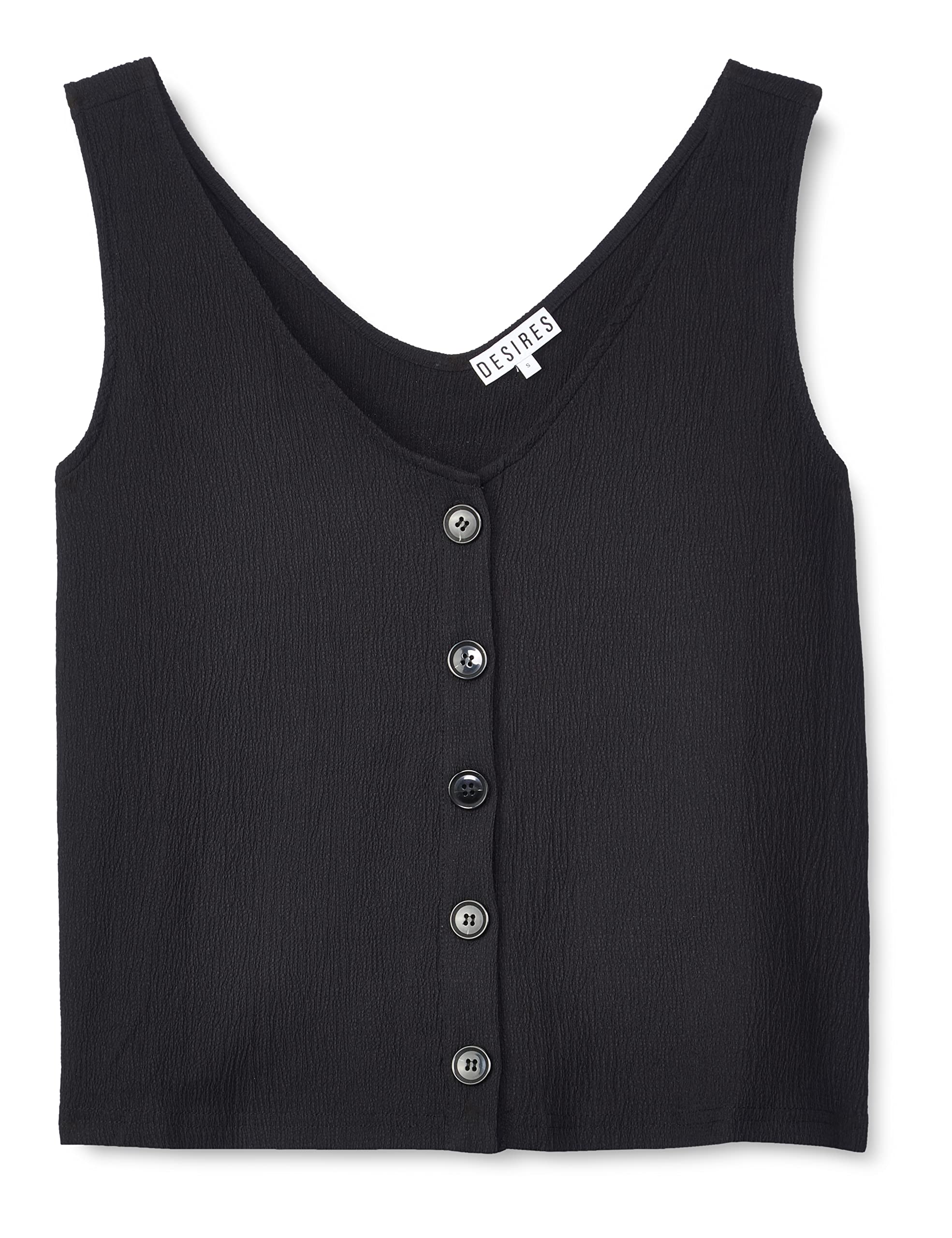 Desires ,Women's ,Daniella Top ,top ,9000 BLACK ,XL