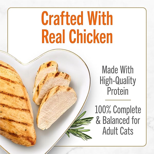 PURINA FANCY FEAST SAVORY CENTERS WITH CHICKEN WET CAT FOOD PATE WITH GOURMET GRAVY CENTER – (PACK OF 24) 3 OZ. CANS