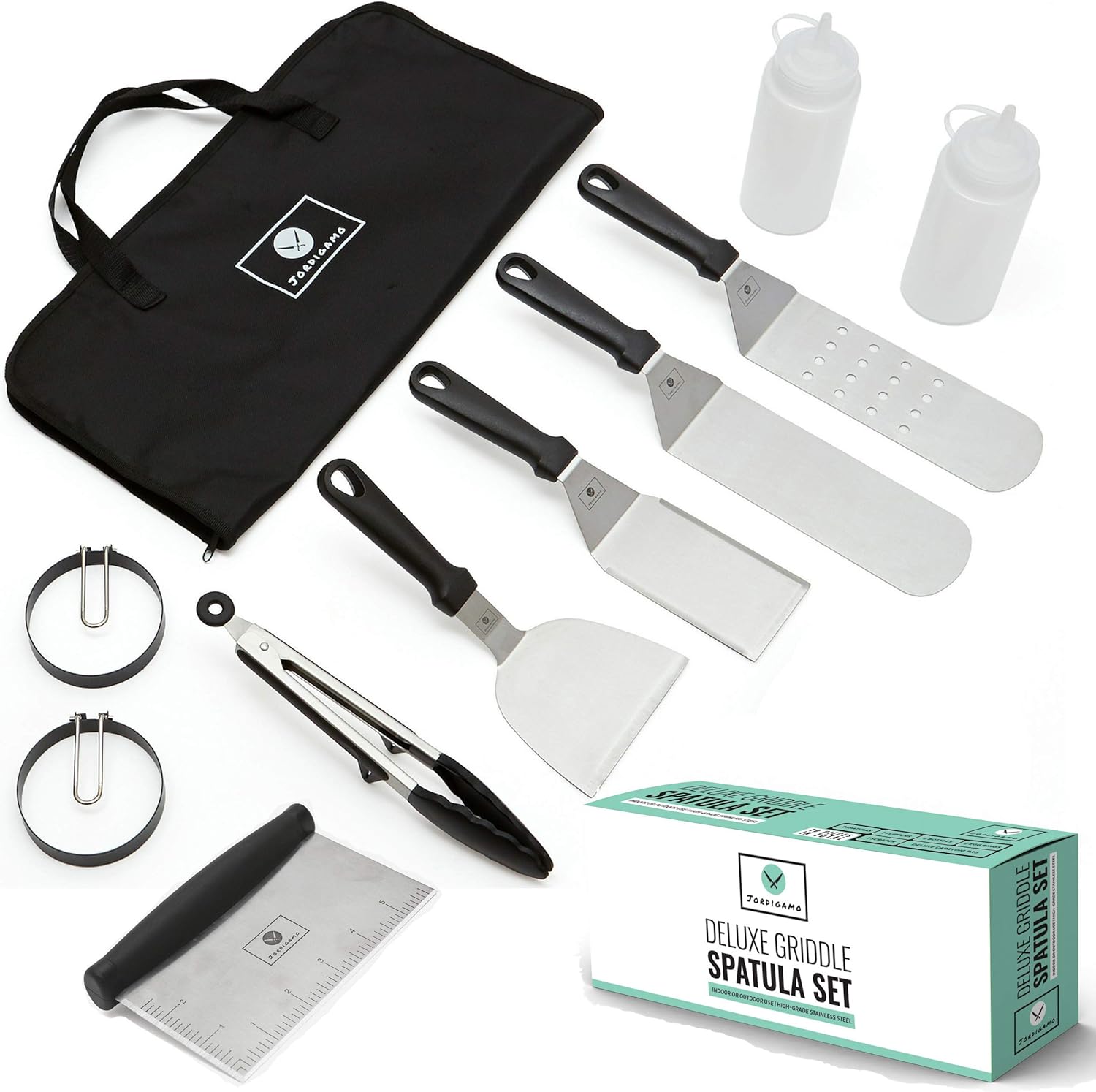 Amazon Com Jordigamo Professional Stainless Steel Griddle