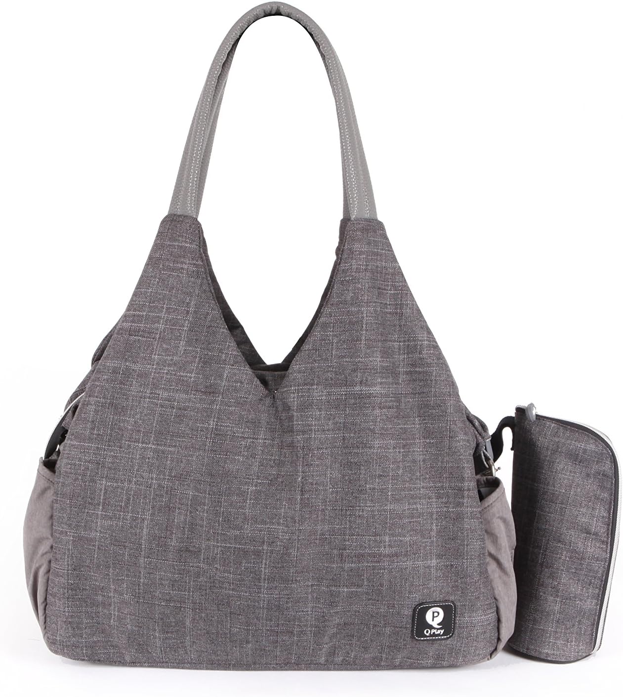 Qplay Unisex Carry Bags, Gray - Image 4