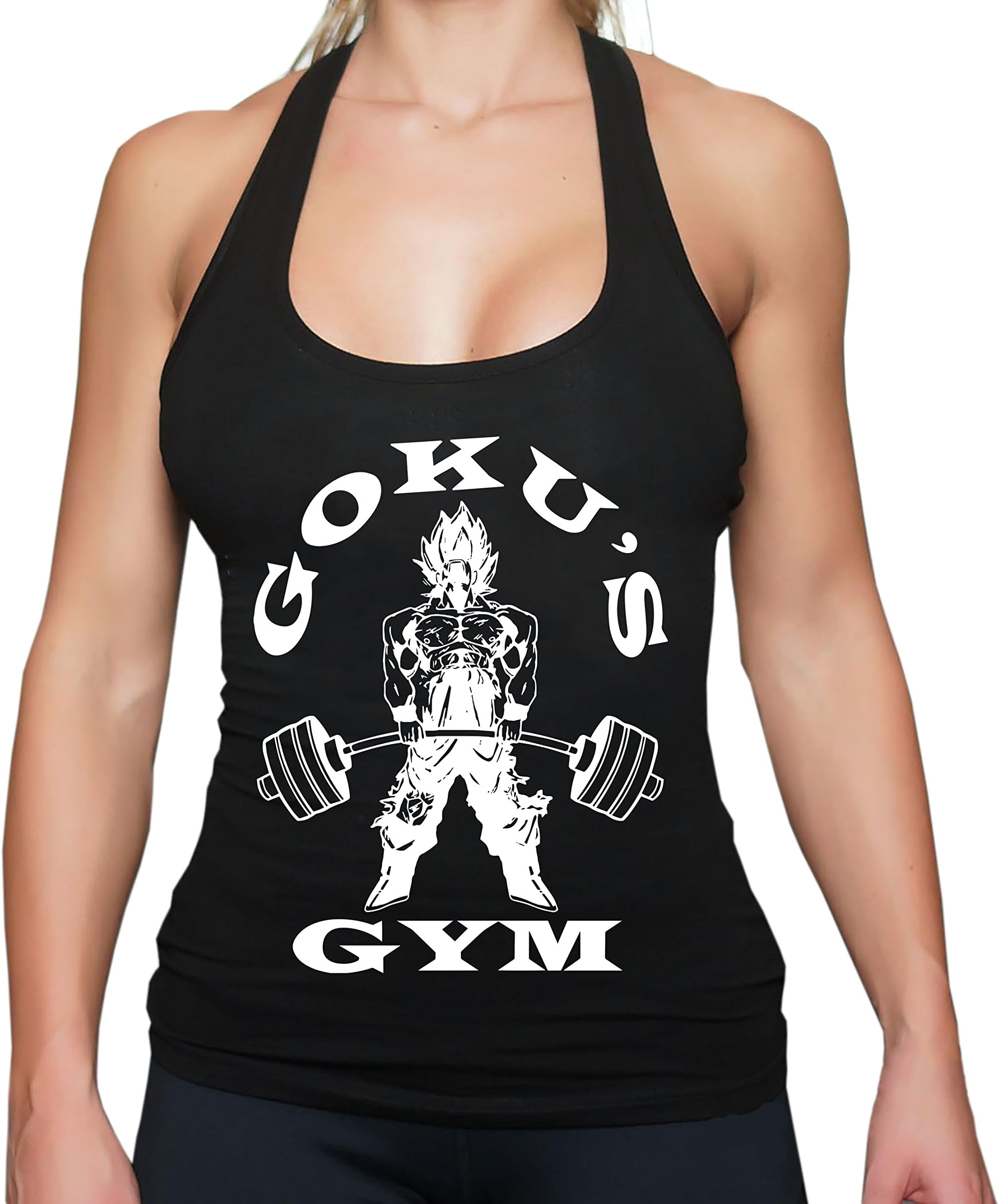 Golds Goku Gym Womens Tank Top Dragon Master Son Ball Vegeta Turtle Roshi Db