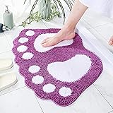 Guireele Bathroom Rugs Mats Water Absorbent
