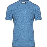 TallSlim Men's Tall Slim-Fit Short Sleeve Crewneck T-Shirt - Extra Long, Slim Fit, Preshrunk Easy Care