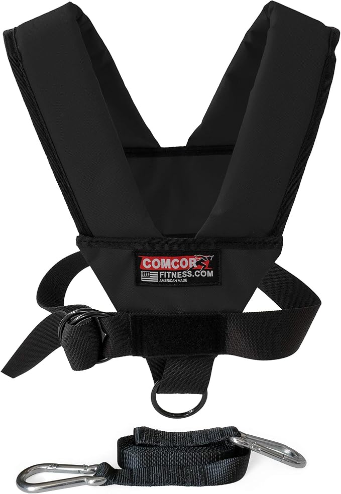 ComCor Pro Sled Harness Padded Shoulders Adult Size Includes 9