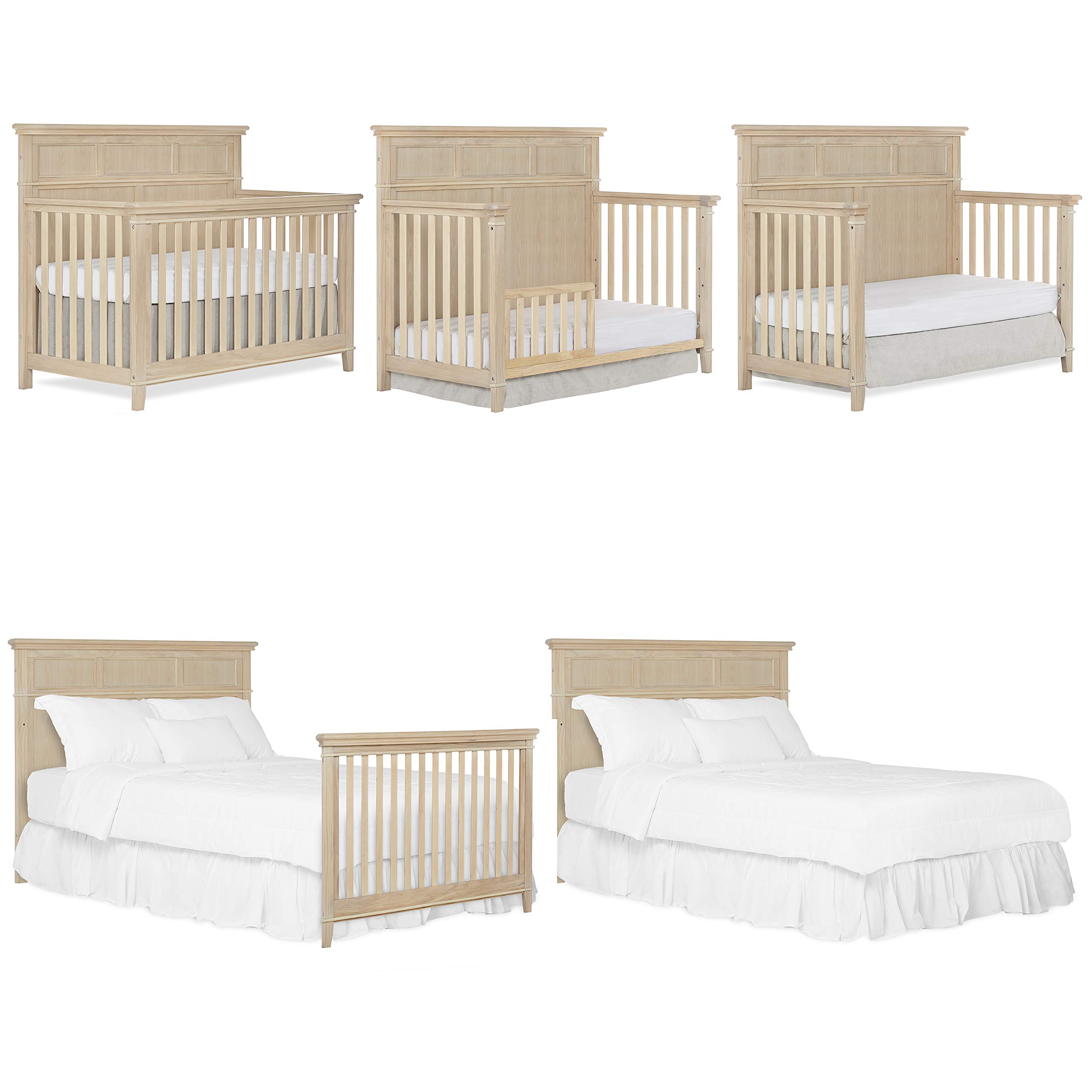 SweetPea Baby Dover 4 In 1 Convertible Crib