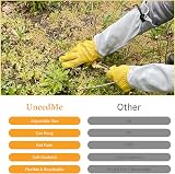 UneedMe Gardening Gloves for Women Men Thorn Proof Long Cuff, Comfortable view 3