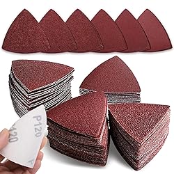 100pcsTriangle Sanding Paper Set, 60-240 Grit, Fits