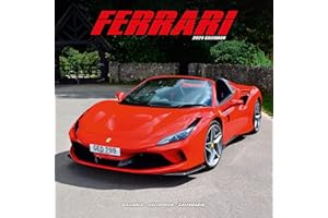Ferrari Calendar 2024 Square Car Wall Calendar - 16 Month