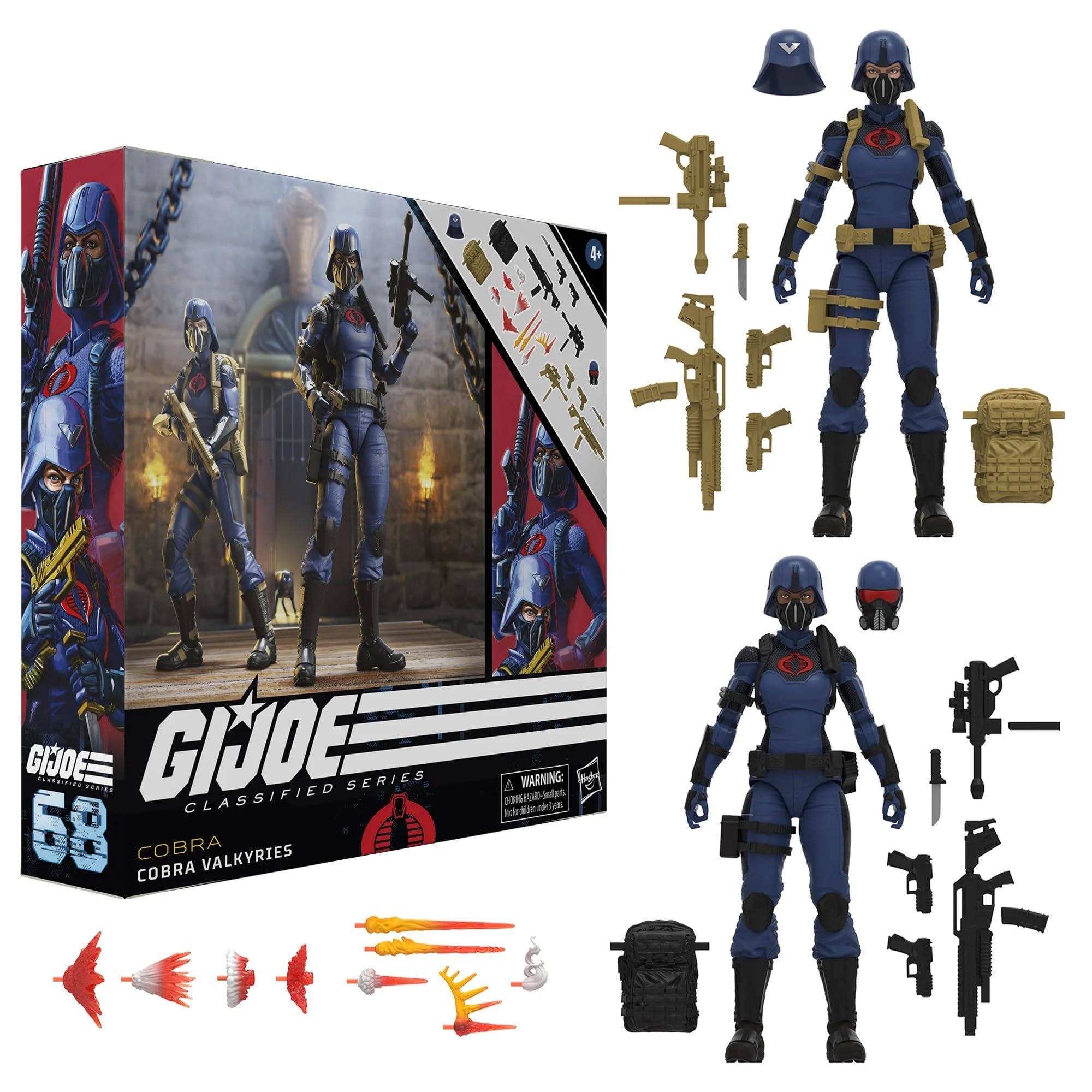 GI JOE CLASSIFIED SERIES COBRA VALKYRIES