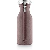 EVA SOLO | Fridge Carafe 1.0 L Vintage Brown | Fits Most Fridge Doors | Ideal for Hot and Cold Drinks | Smart Danish Design | Vintage Brown