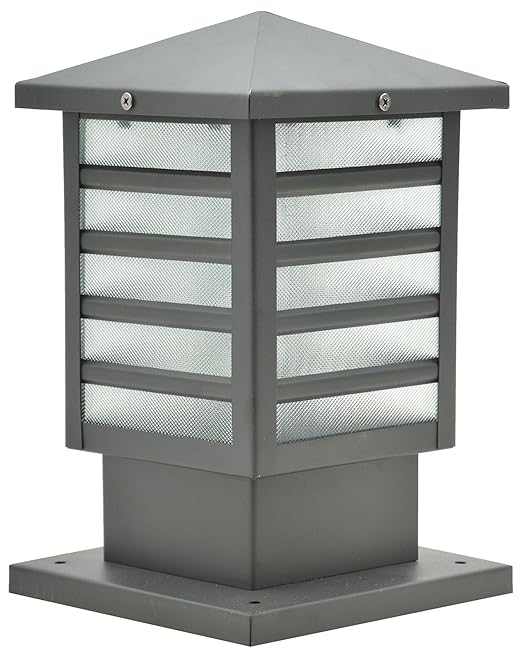 Glow Fixtures Garden Gate Light PTL Grey Mini