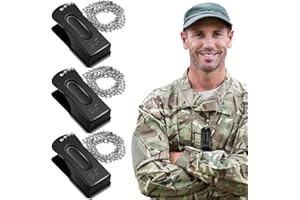 Jenaai 3 Pieces Brass Pet Training Clicker Dog Necklace Signaling Cricket Clicker Training for Puppy Dogs Cat(Black)