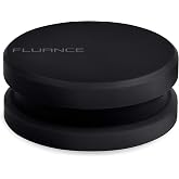 Fluance HiFi Vinyl Record Weight Stabilizer High Mass 760 gram Steel LP Disc Turntable Accessory with Antiresonance Rubberized Coating and Protective Velvet Pad for Vibration Damping (RW03)