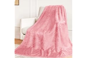 MUGD Soft Blankets Fuzzy Soft Fuzzy Throw Blanket Pink Fleece Blanket Throw Kids