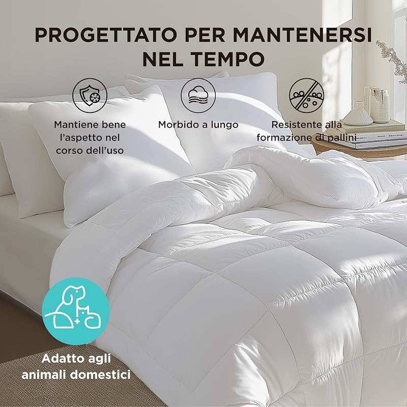 Piumino Matrimoniale 4 Stagioni - Trapunta 260x240 cm