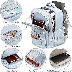 Travel Backpack for Women Men 15.6 Inch Laptop