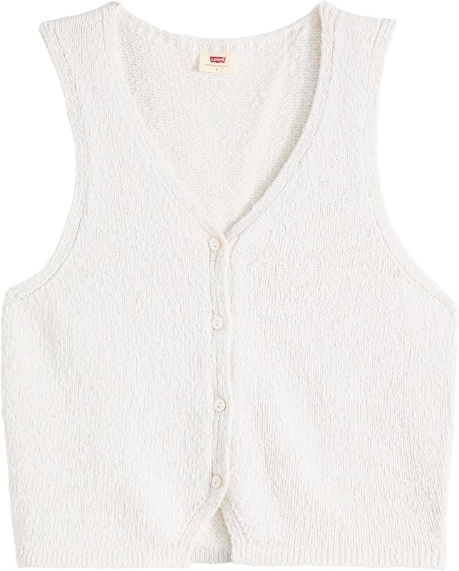Helen Mini Boucle Vest Tofu Cotton