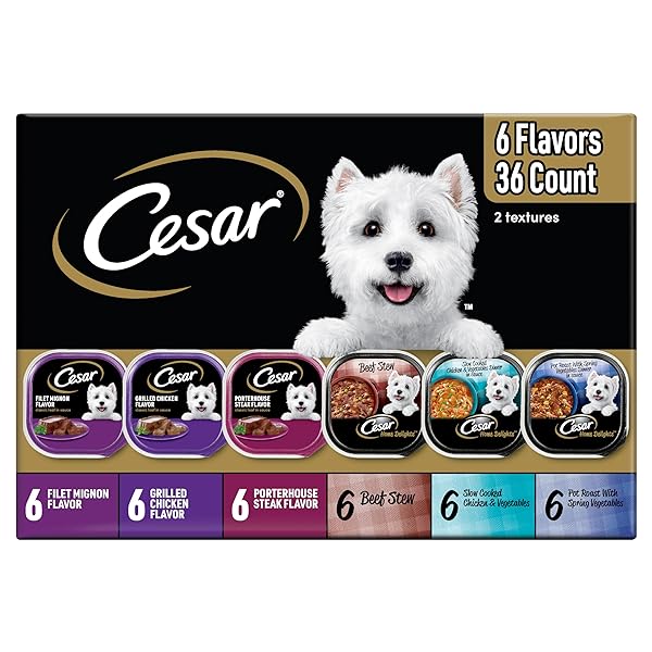 CESAR HOME DELIGHTS & CLASSIC LOAF IN SAUCE...