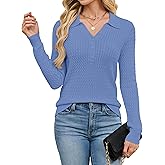 Blooming Jelly Women's Cable Knit Sweater Long Sleeve Pullover Tops 2025 Fall Fashion Trendy Old Money Clothes
