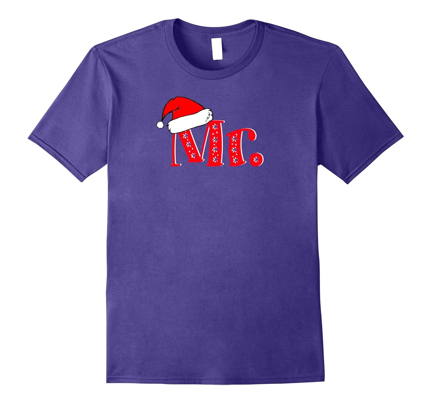 Matching Cute Couple T-shirt Best Santa Claus -Mr.-ANZ