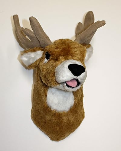 plush deer mount