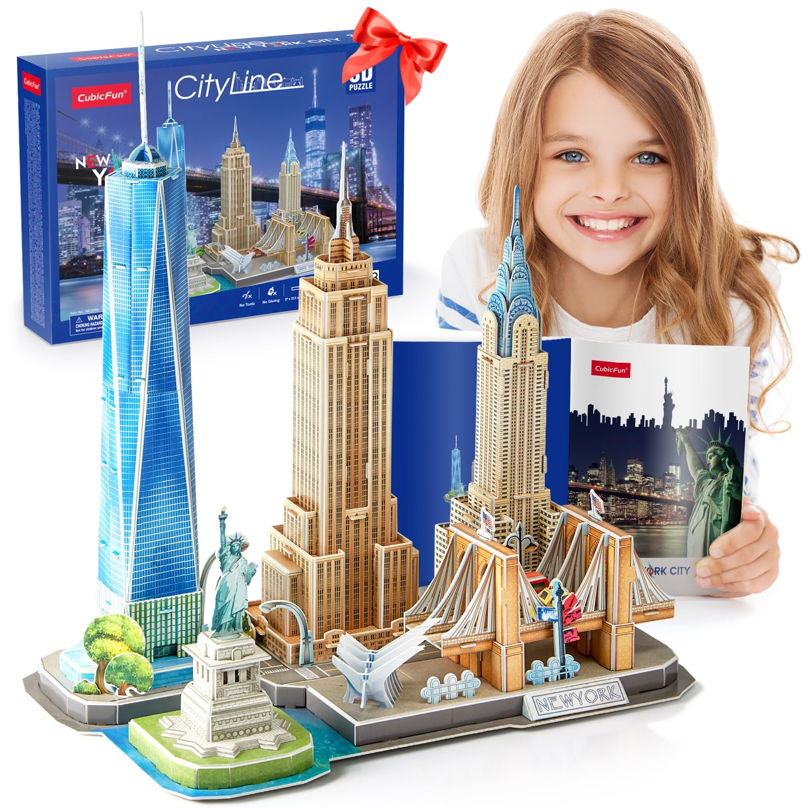 CUBICFUN 3D City Line New York [PUZZLE]