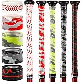 INSUM 5 Pack Baseball Bat Grip Tapes,1.1mm Softball Bat Wrap Tapes, Mixed Colors