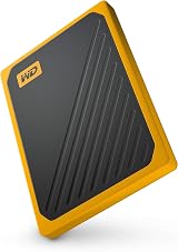 WD 500GB My Passport Go Portable SSD Amber Trim Drop Resistant Fast 400MB/s view 4