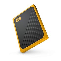 WD 2TB My Passport Go SSD Amber Portable External