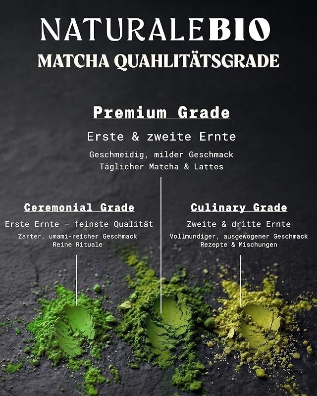 Bio Japanisches Premium Matcha Pulver L-Theanin