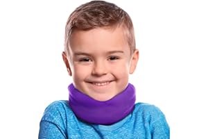 Kids Neck Warmer - Fleece Neck Gaiter Face Mask Cover - Winter Ski Tube Scarf for Boys & Girls - Child Cold Weather Gaiters